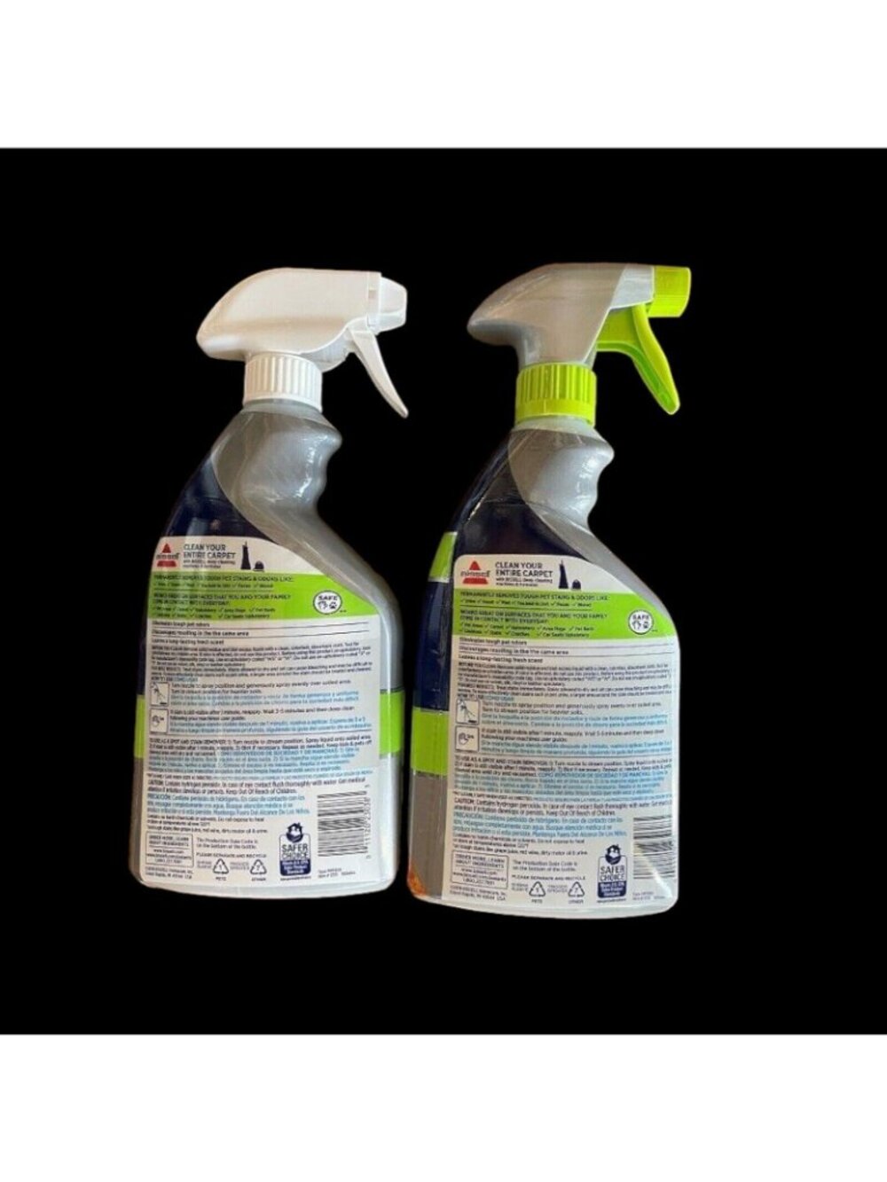 Bissell PET PRO OXY Stain Destroyer Lot of 2 Pet & Kid Safe Carpet Cleaner New - Picture 2 of 2